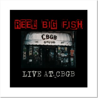 reel big fish live at cbgb Posters and Art